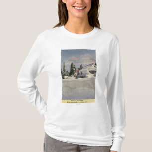 Beskåda av Town i vinter T Shirt