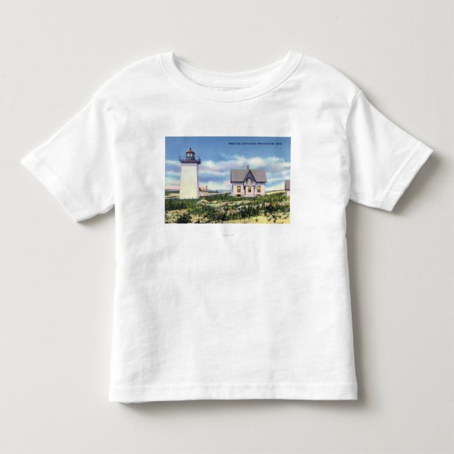 Beskåda av trät avslutar fyren tee shirt (Framsida)