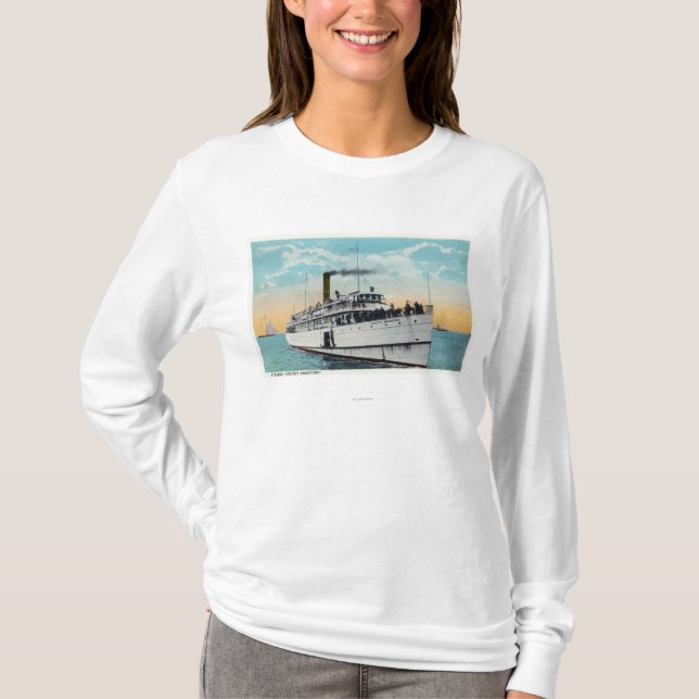 Beskåda av typiska dyner för uddtorsksanden tee shirt (Framsida)