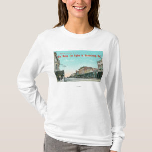 Beskåda av västra StreetHealdsburg, CA T Shirt