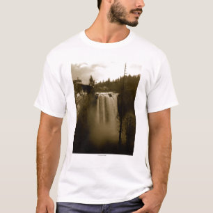 Beskåda av vattenfallet tee shirt