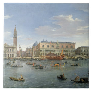 Beskåda av Venedig från ön av San Giorgio, 169 Kakelplatta
