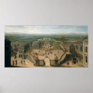 Beskåda av Versailles från ställed'Armesna Poster