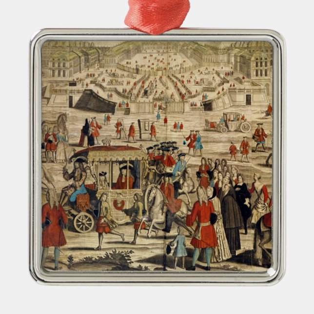 Beskåda av Versailles Julgransprydnad Metall (Framsidan)