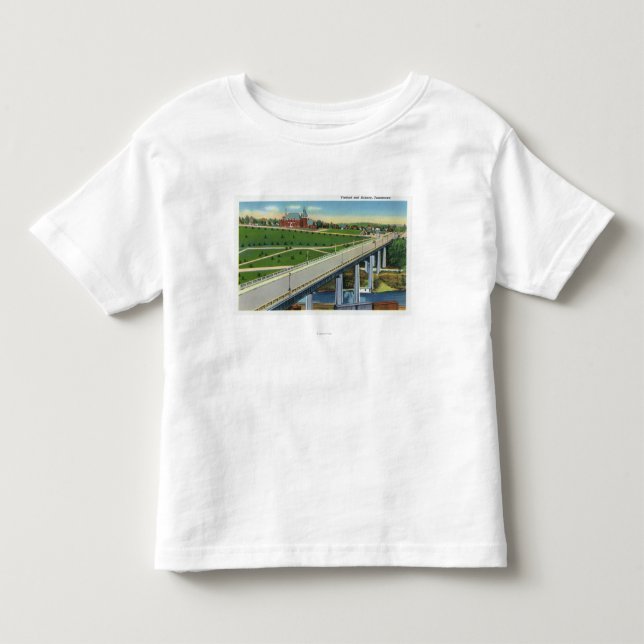 Beskåda av viaducten och yttre av armoryen tee (Framsida)