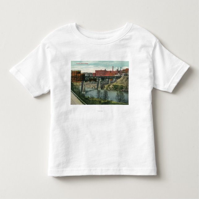 Beskåda av Vincent som gatan överbryggar T-shirt (Framsida)