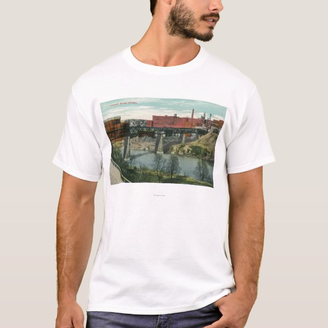 Beskåda av Vincent som gatan överbryggar Tee Shirt (Framsida)