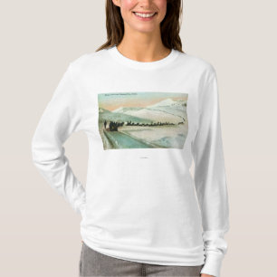 Beskåda av vinterslingaklättrare t shirt