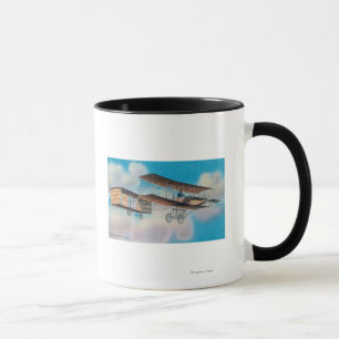 Beskåda av Voisinen BiplaneFrance Mugg