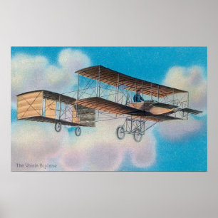 Beskåda av Voisinen BiplaneFrance Poster