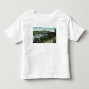 Beskåda av Waldo-Hancocken överbryggar T-shirt