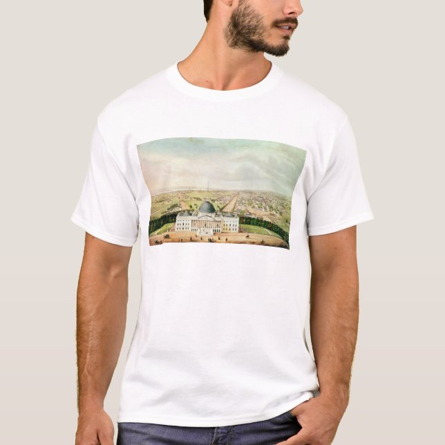 Beskåda av Washington T-shirt (Framsida)