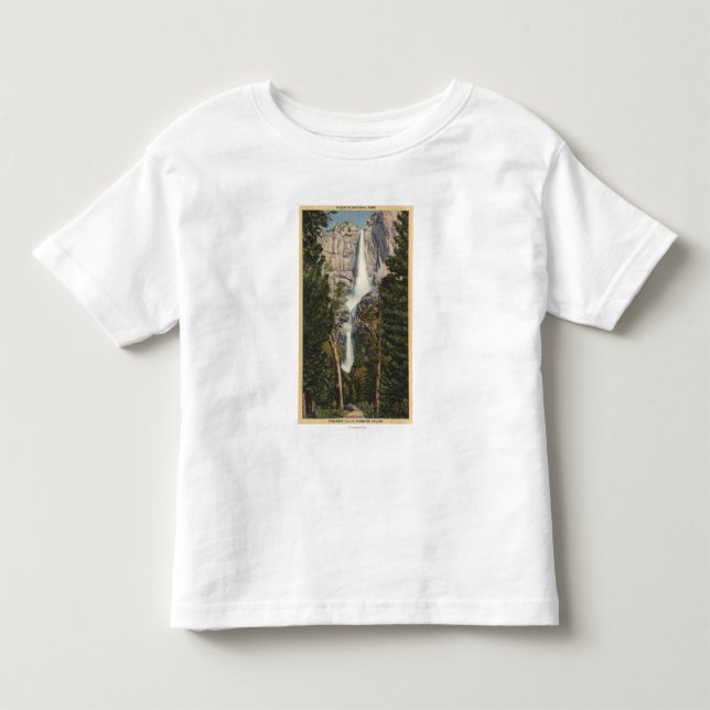 Beskåda av Yosemite Falls & dalen Tröja (Framsida)