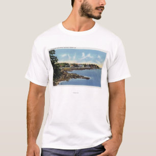 Beskåda det Along hav pekar, hem vid havet Tee Shirt