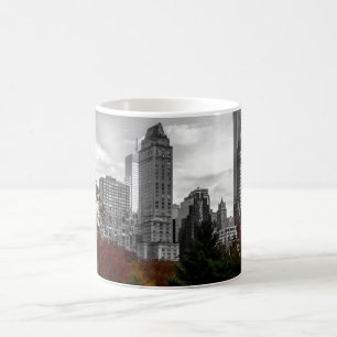 Beskåda från Central Park i New York City Kaffemugg