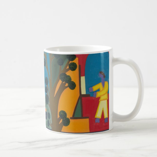 Beskåda från min tidigare studio 2011 kaffemugg (Höger)