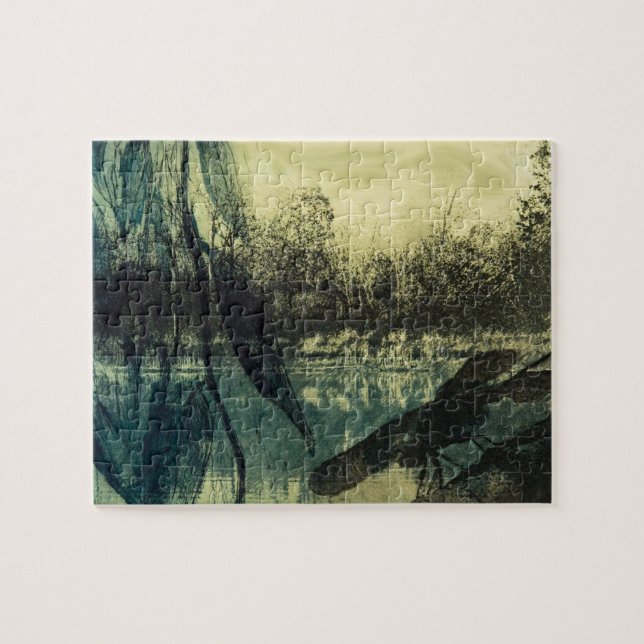 Beskåda från packa ihop pussel (Horisontell)