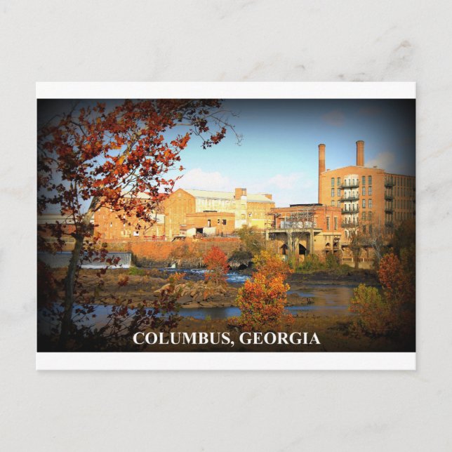 BESKÅDA FRÅN PHENIX-STADEN, ALABAMA VYKORT (Framsida)