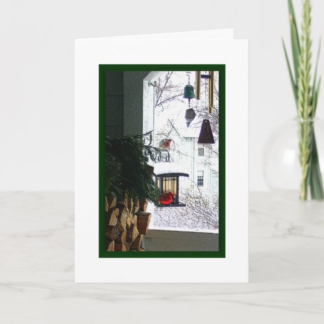 "Beskåda härifrån ", Helgkort (Framsida)