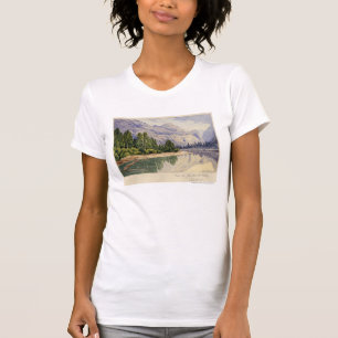 Beskåda i den Yo-Semite dalen Kalifornien T-shirt