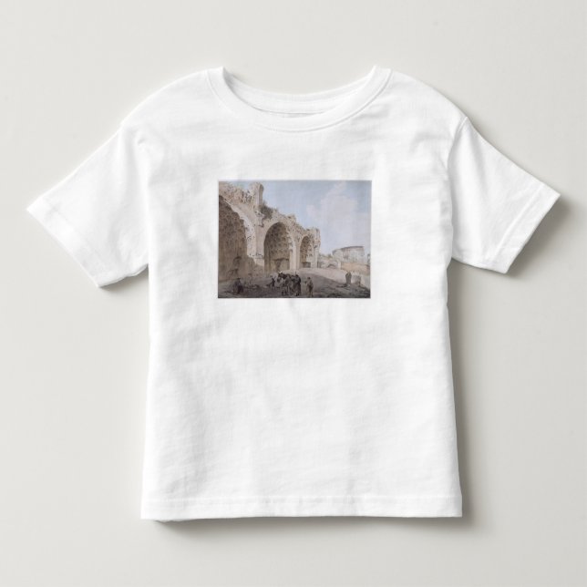 Beskåda i det romerska fora (tempelet av fred) t shirt (Framsida)