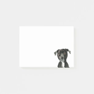 "Beskåda" målning för groptjurhund Post-it Block
