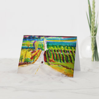 "Beskåda över den Lewis backen ", Kort