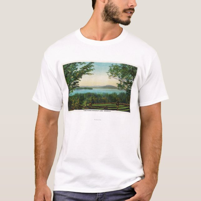 Beskåda över Rangeley sjön T Shirt (Framsida)