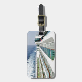 Beskåda på balkong ror Personalzied Bagagebricka