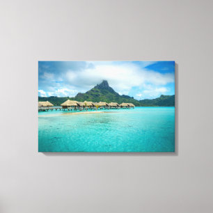 Beskåda på Bora Bora ökanvastryck Canvastryck