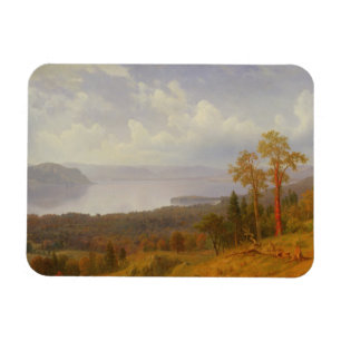 Beskåda på Hudsonen som tittar över Tappenen Ze Magnet