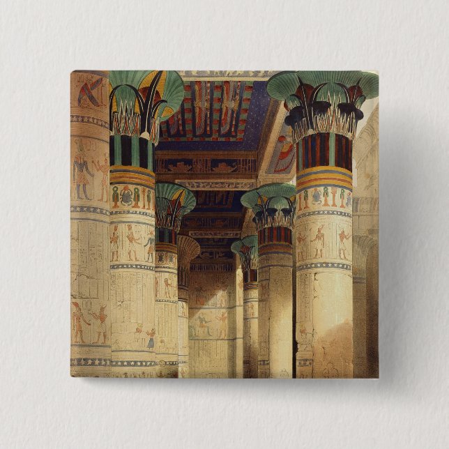 Beskåda under den storslagna porticoen, Philae Knapp (Framsida)