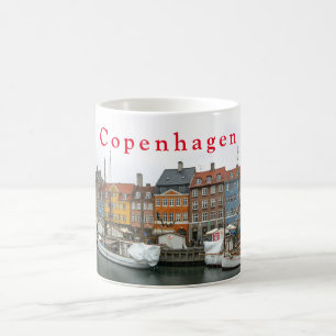Beskådar av Köpenhamn. Nyhavn. P. 4. Kaffemugg