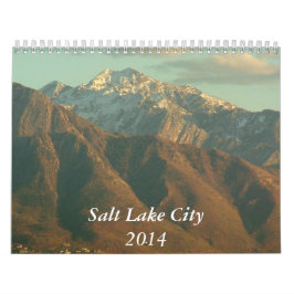 Beskådar av Salt Lake City - 2014 Kalender