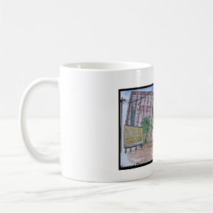 Beskådar av San Luis Obispo, solnedgångdrive-inb Kaffemugg