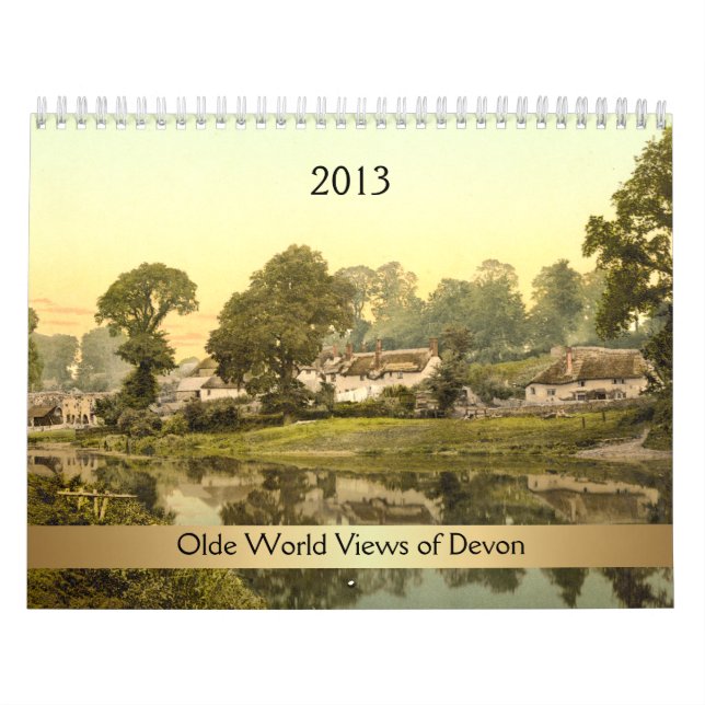 Beskådar den Olde världen 2013 av Devon Kalender (Omslag)