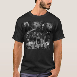 "Beskådar fjärrkontrollen" den levande T-tröja T-shirt