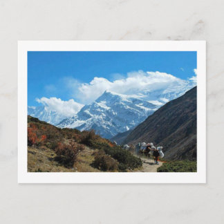 Beskådar från Nepal på långt till MOUNT EVEREST Vykort