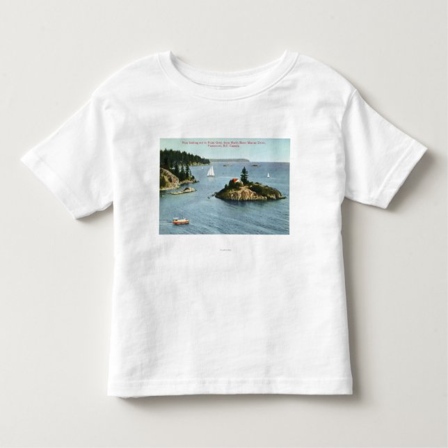 Beskådar marin- drev för den norr kusten av pekar t shirt (Framsida)