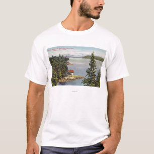 Beskådar marin- drev för den norr kusten av t shirt