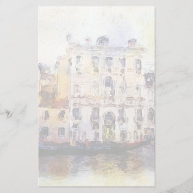 Beskådar od Venedig som göras i konstnärlig Brevpapper (Framsida)