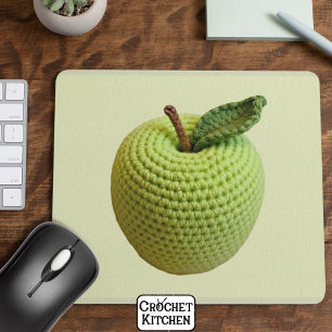 Beskär äpple för återställande av minimal handgjor musmatta
