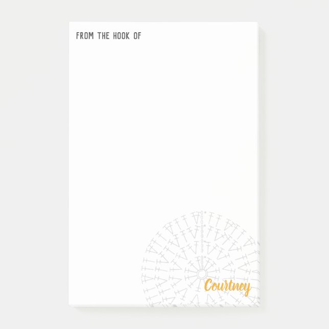 Beskär diagram för gult post-it block (Framsida)