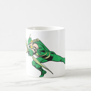 Beskär grönt kaffemugg