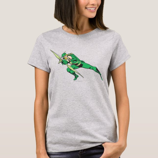 Beskär grönt t-shirt (Framsida)