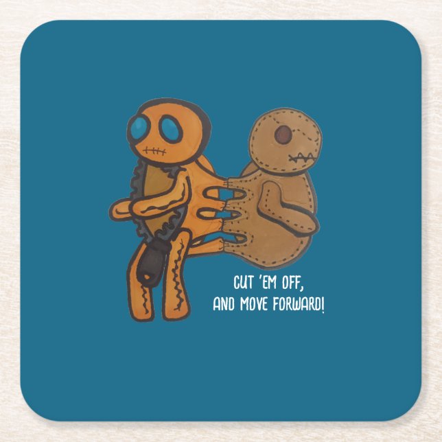 beskära dem underlägg papper kvadrat (Framsidan)