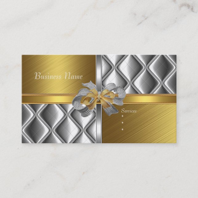 Beskärning av BowsTile-plattan för Affärskort Eleg Visitkort (Framsida)