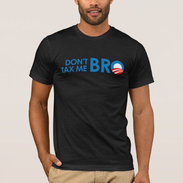 BESKATTA INTE MIG BRO T-SHIRT (Framsida)