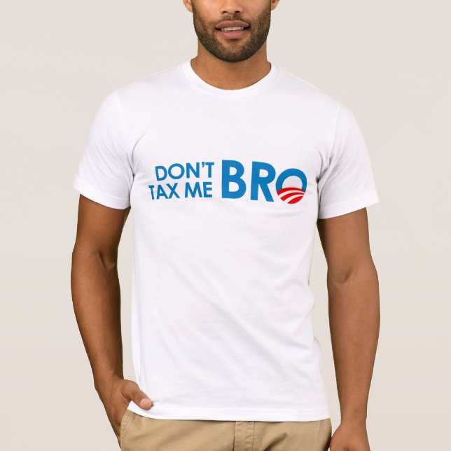 BESKATTA INTE MIG BRO TEE SHIRT (Framsida)