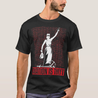 Beskattning är stöldboksjobb t shirt